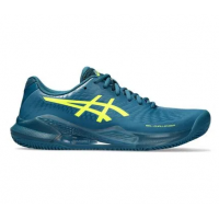 TÊNIS ASICS GEL CHALLENGER 14 CLAY - RESTFUL TEAL/SAFETY YELLOW